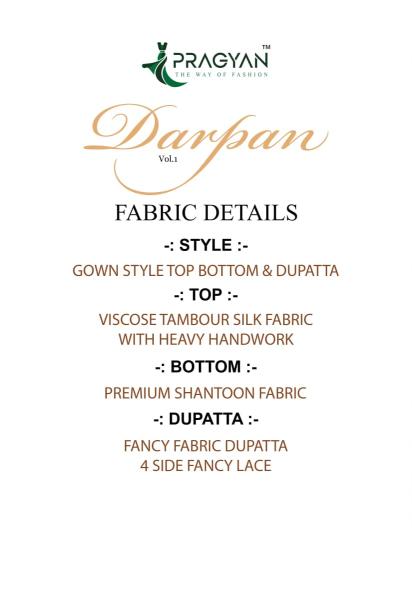 Pragyan darpan vol 1 gown style wholesale market for kurtis in hyderabad